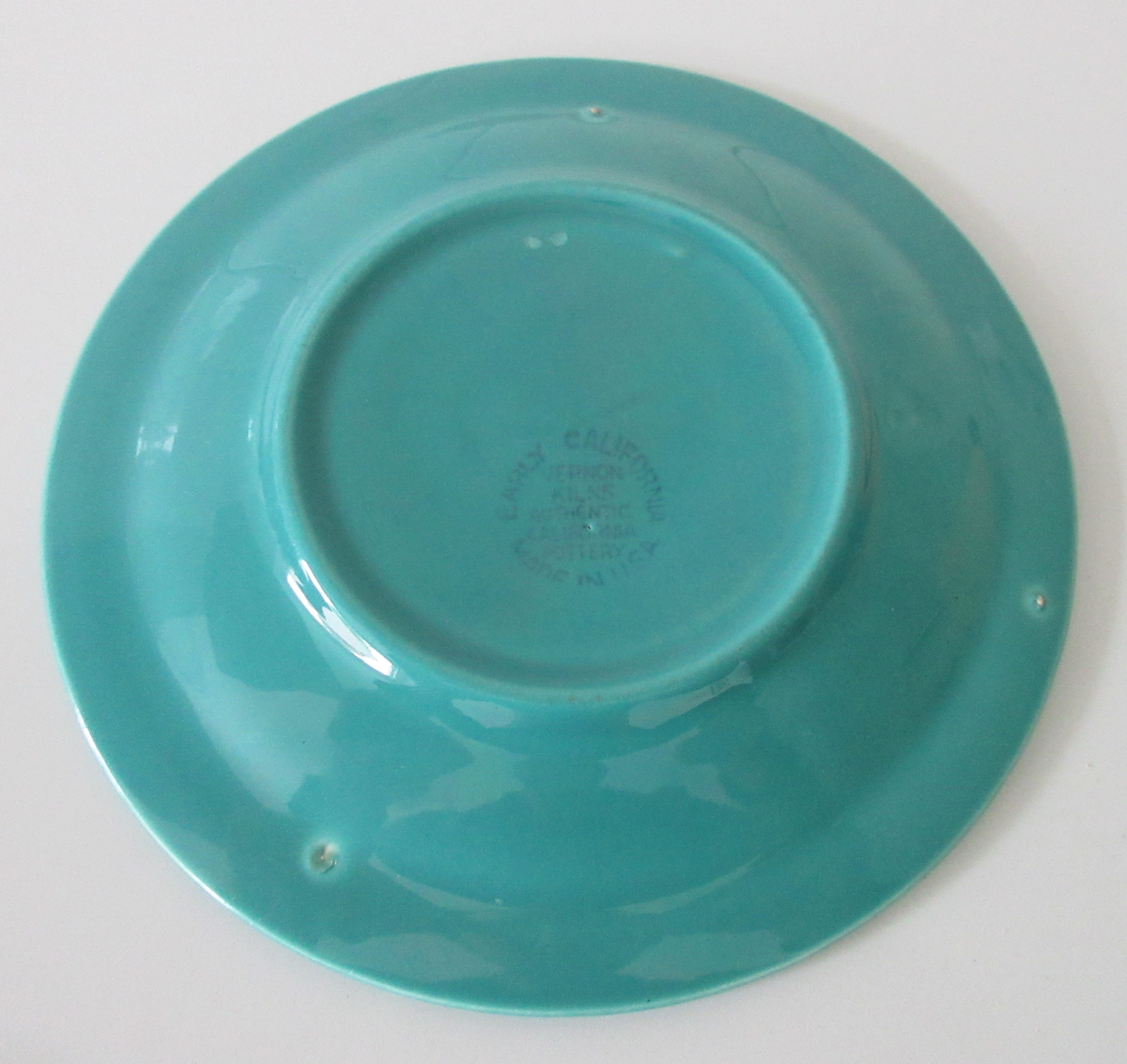 Niet of onleesbaar gesigneerd - Vernon Kilns Early California Green and Orange Demitasse Cup kopen? Bied vanaf 1!