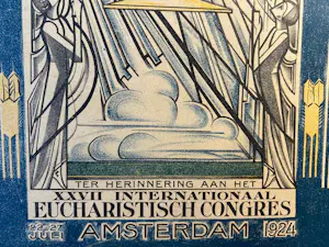 Jan Toorop - ter herinnering aan het XXVVII Internationaal Eucharistisch Conngres kopen? Bied vanaf 75!