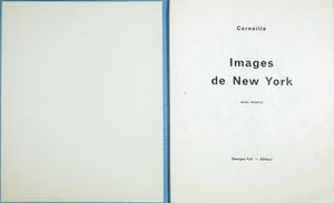 Corneille - Zeer bijzondere portefeuille met 16 clichés op Japans papier, Images de New York kopen? Bied vanaf 1!
