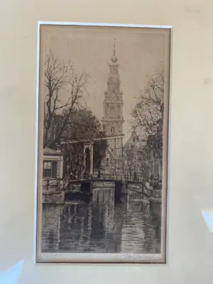 Johannes Josseaud - Zicht op Zuiderkerk kopen? Bied vanaf 35!