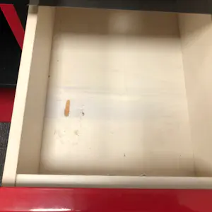 Giulio Cappellini - Design kast 'Sistemi' in rood/zwart kubistische vormgeving (jaren '80) kopen? Bied vanaf 750!