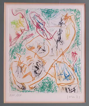 Asger Jorn - Zeldzame Aquatint - Tarotmagic kopen? Bied vanaf 1250!