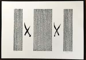 Hugo de Clercq - Gesigneerde zeefdruk - 1980 - 11/100 verkocht voor € 65!