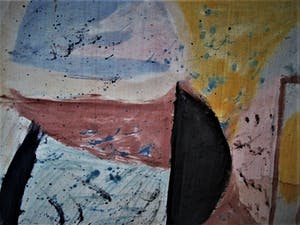 Boris van Wijk - Textielkunstenaar Kunstschilder - GROOT! olieverf - Stilleven - Exclusieve lijst kopen? Bied vanaf 20!