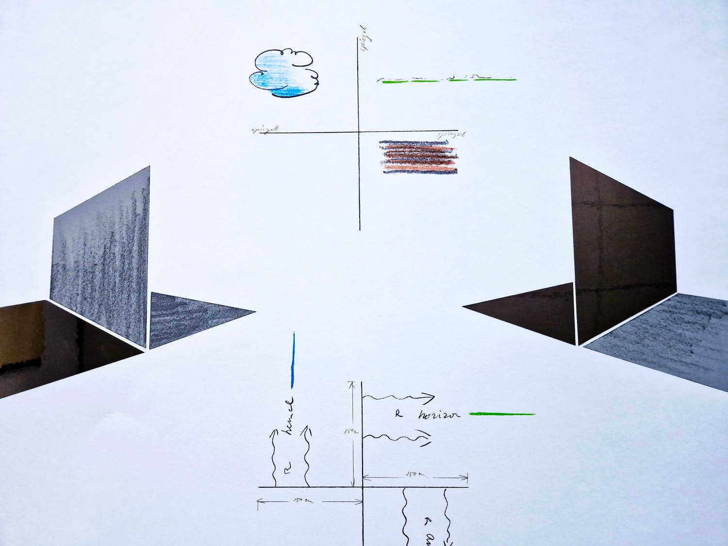 Marinus Boezem - Grote Artist Proof (oplage slechts 12) Lithografie "Horizon" potloodges. verkocht voor € 60!
