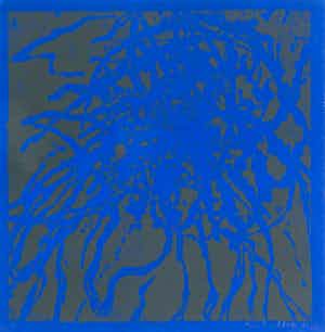 Rob Lodder - Zeefdruk, Zonder titel - Ingelijst verkocht voor € 1!