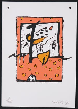 Miriam Slaats - Kees Salentijn e.a., Lot van 5 zeefdrukken kopen? Bied vanaf 1!