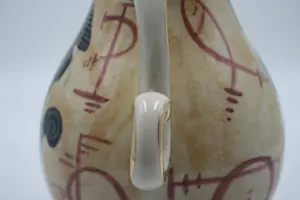 Niet of onleesbaar gesigneerd - Prachtige Oude Aardewerken Saint Ghislain Amphore (20e eeuw kopen? Bied vanaf 1!