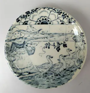 Royal Boch - Boch Belgium Delfts - Kleine bordjes (6) kopen? Bied vanaf 20!