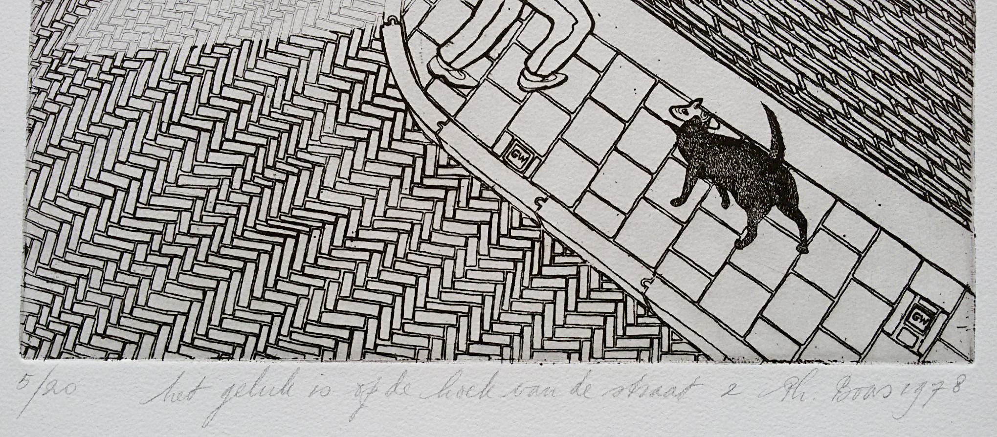 Philip Boas - Het geluk is op de hoek van de straat 2, ets kopen? Bied vanaf 30!