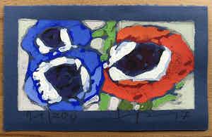 Klaus Fussmann - Anemonem verkocht voor € 135!