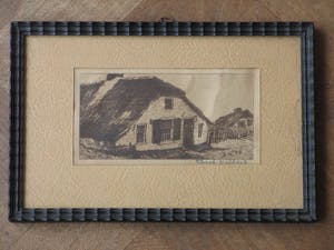 Constant Nefkens - Twee boerenwoningen - Ets kopen? Bied vanaf 1!