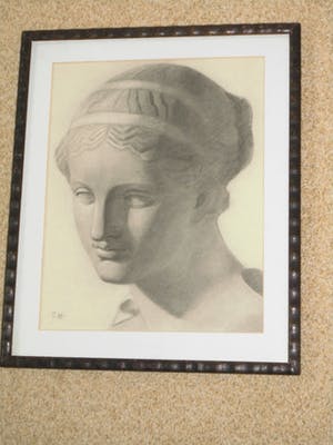 Cornelia Hioolen - Potloodtekening - Aphrodite kopen? Bied vanaf 35!