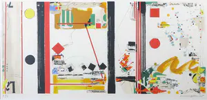 Sam Middleton - Zeefdruk, Concerto - Ingelijst (Groot) kopen? Bied vanaf 100!