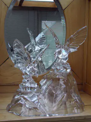 Val-Saint-Lambert - kristal sierstuk groot model kopen? Bied vanaf 500!