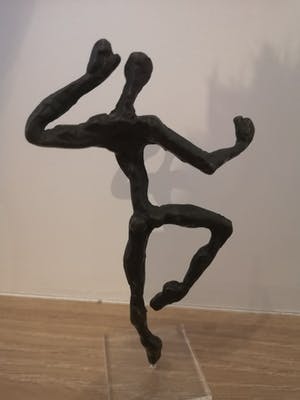 Brons (Onbekend) - Mannelijk sculptuur met onbekende inscriptie kopen? Bied vanaf 45!