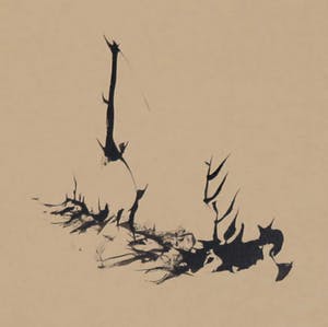 Melle Oldeboerrigter - Inkttekening op papier, z.t. Abstracte voorstelling kopen? Bied vanaf 100!