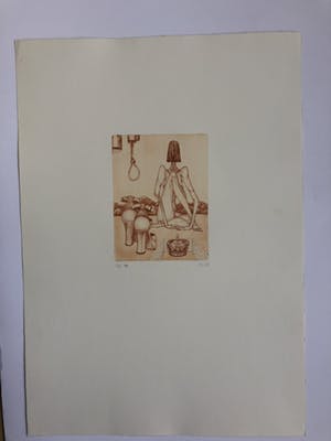 Niet of onleesbaar gesigneerd - Zonder titel kopen? Bied vanaf 10!