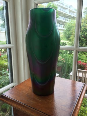 Johann Loetz Witwe - Veelkleurige topvaas kopen? Bied vanaf 200!