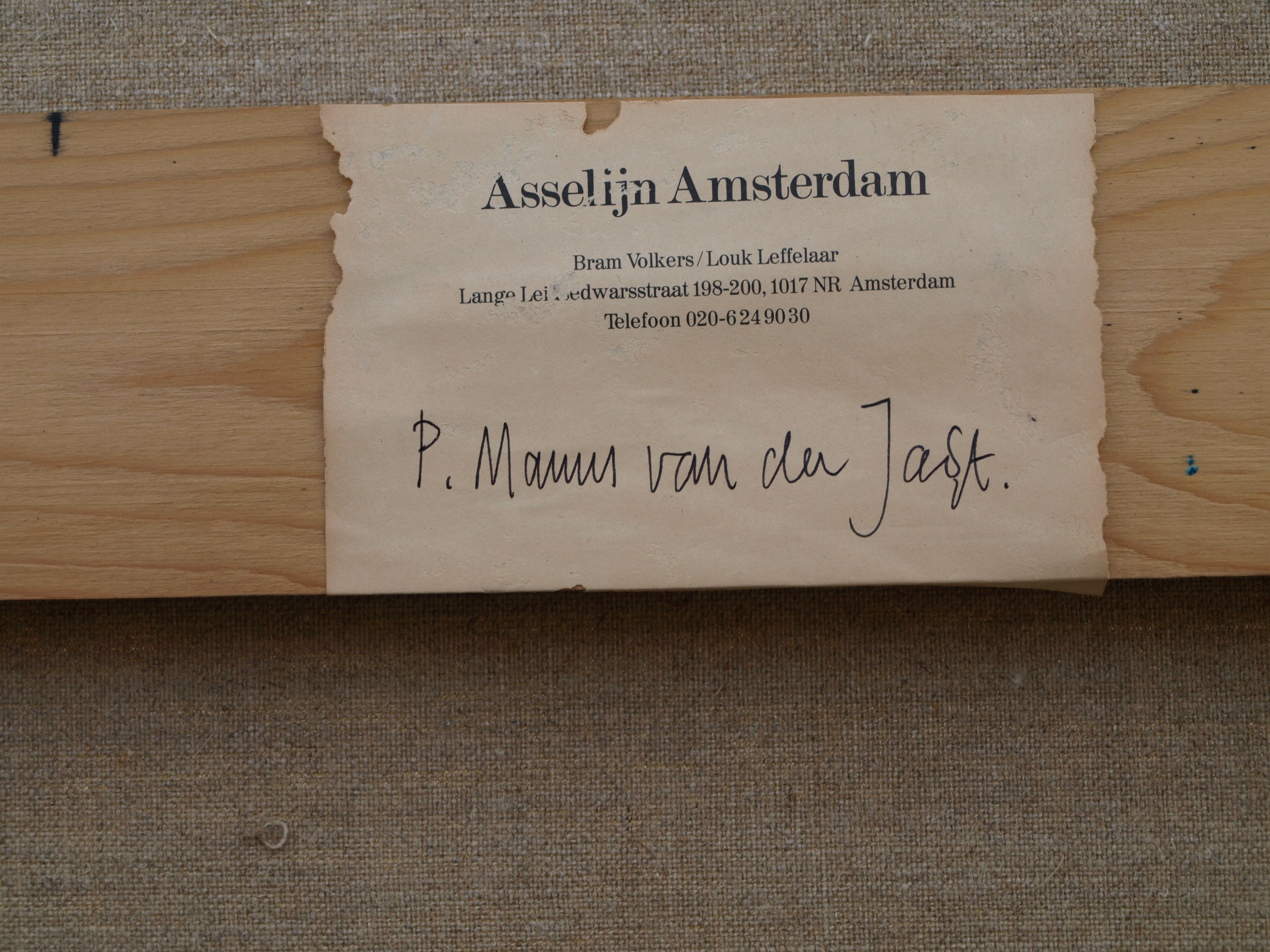 Flop Vinken - Olieverf op linnen , Kuifje ontmoet Jezus - GROOT - 1993 kopen? Bied vanaf 100!