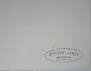 Sam Francis - Harmonie van kleuren, Eerbetoon aan het horloge, Originele lithografie kopen? Bied vanaf 100!