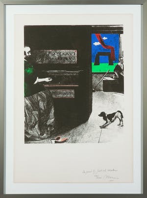 Marius van Beek - Zeefdruk uit de serie Poort van de Zon, De Poort by Gabriel Metsu kopen? Bied vanaf 20!