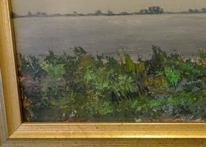 Janus de Winter - Landschap met eenzame bomen kopen? Bied vanaf 95!