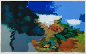 Henk van Vessem - Zeefdruk op papier, Lente II - Ingelijst kopen? Bied vanaf 40!