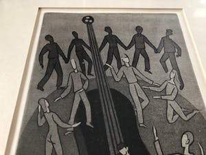 Elly Kuipers - ets - dansende muzikanten kopen? Bied vanaf 1!