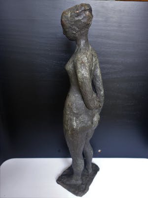 Brons (Onbekend) - staand naakt kopen? Bied vanaf 200!