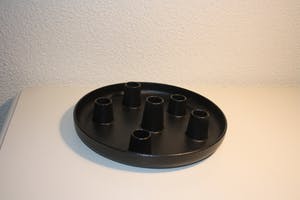 Iittala - Allas, gietijzer ronde kandelaar kopen? Bied vanaf 30!