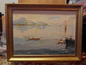 Niet of onleesbaar gesigneerd - "Mediterrane" kopen? Bied vanaf 10!