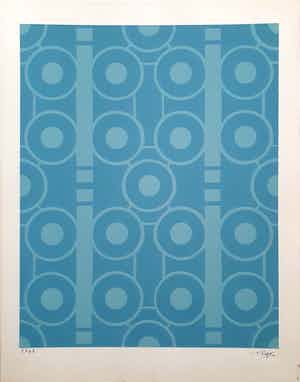 Ton Pape - Abstracte compositie (2242) verkocht voor € 35!