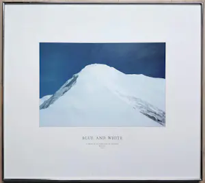 Hamish Fulton - Blue en White, handgesigneerde en genummerde offset kopen? Bied vanaf 475!