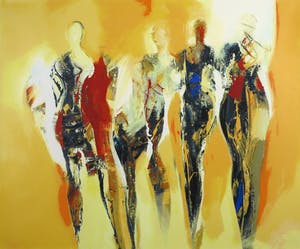 Peter Meijer - Zeefdruk, Oqives - Ingelijst (Groot) kopen? Bied vanaf 50!