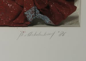 Jan-Karel van Stekelenburg - Assemblage, Rode oortjes - Ingelijst kopen? Bied vanaf 1!