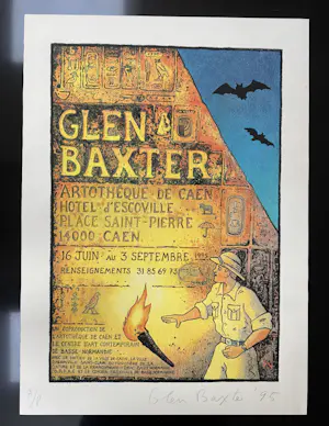 Glen Baxter - Artothéque de Caen ‘95 A/P - compleet met boekjes kopen? Bied vanaf 80!