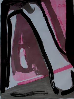 Bram van Velde - ingelijste 5 kleuren litho: Ce Qui Reste; Maeght 358 - 1980 kopen? Bied vanaf 395!