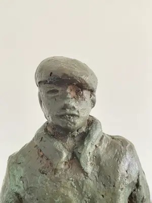 Siem Wardenaar - Set van 2 originele beelden kopen? Bied vanaf 250!