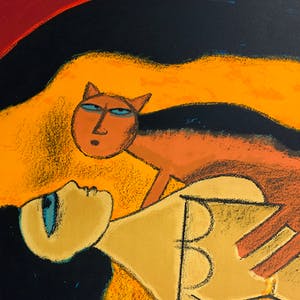 Corneille - Femme et chat kopen? Bied vanaf 425!