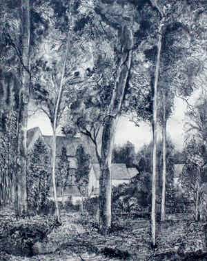 Herman Bernard Dieperink Jzn - litho - 1923 verkocht voor € 45!