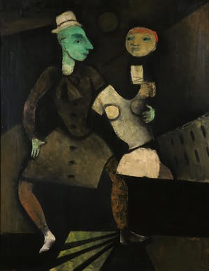 Amp Smit - Olieverf op doek, De Fantast - Ingelijst (Groot) kopen? Bied vanaf 200!