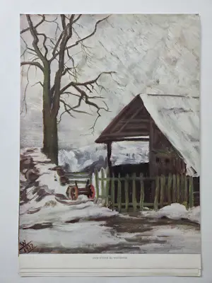 Wilhelmina van Oranje-Nassau - 12 prenten van schilderijen. 1935. kopen? Bied vanaf 69!