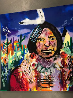 Espen Hagen - Zeefdruk, Chiefs (Groot) kopen? Bied vanaf 60!