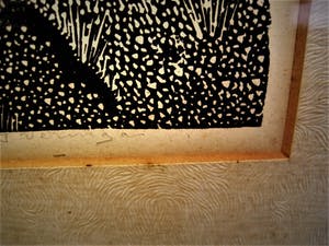 Jan Veringa - "Meester van het Coulissenperspectief" - grote Houtsnede - kleine oplage - gesig kopen? Bied vanaf 26!