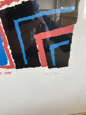 Ferenc Gogos - Kleurenlitho z.t. kopen? Bied vanaf 50!