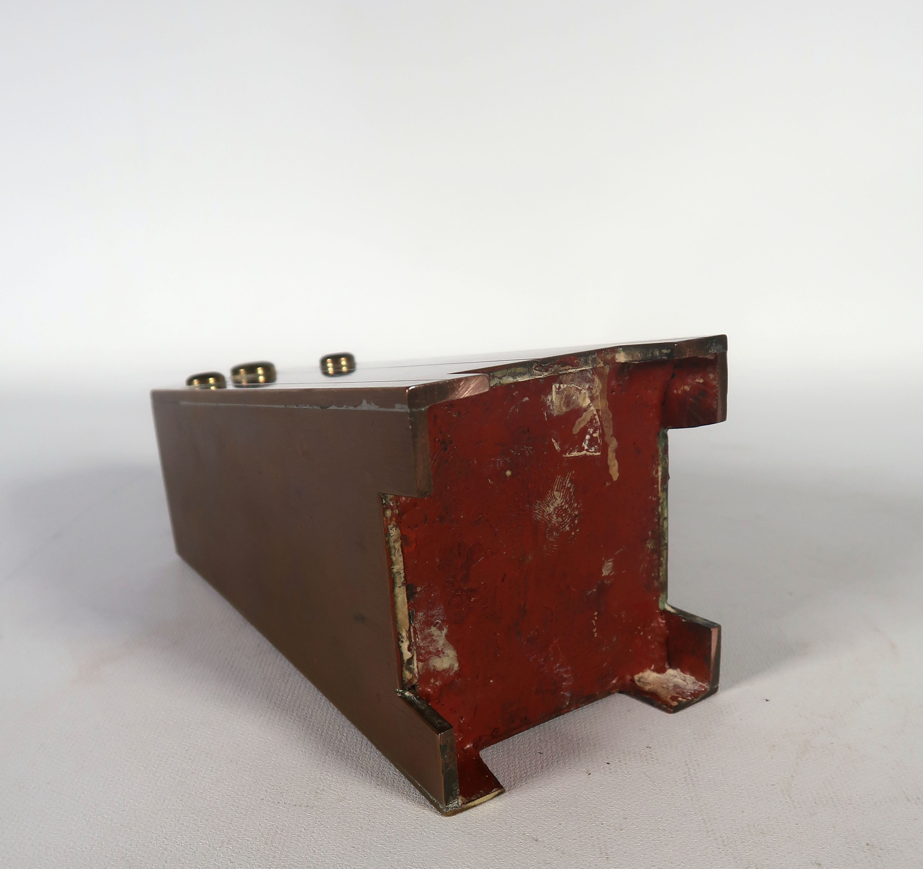 Nieuwe Kunst - Koper, Driedelig pendulestel kopen? Bied vanaf 50!