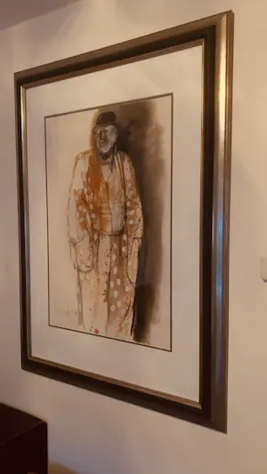 AcheterTom Schenk - The clown, gemaakt bij toneelstuk as you like it van Shakespeare toneel de appel? Enchérissez de 200!