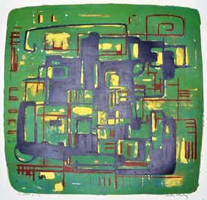Wim Motz - Abstract verkocht voor € 40!
