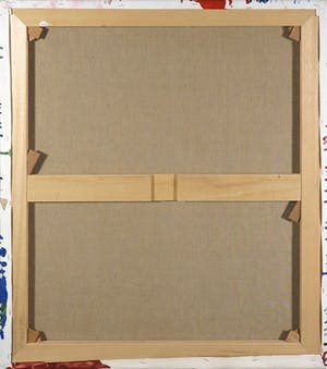 Pieter Haan - Acryl op doek, Stadsgezicht kopen? Bied vanaf 35!